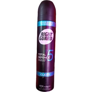 Right Guard TOTAL DEFENSE 5 24HR Protection Antiperspirant - CLEAN nk