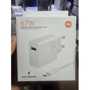 Mi 67W Extreme Fast Charging Power Adapter Suit USB-C Charger Cable for Android Phones Tablets