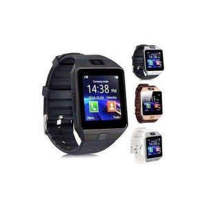 Smart2030 W007 Black Smartwatch With SIM Card Slot, Sports Tracker & Health Monitoring