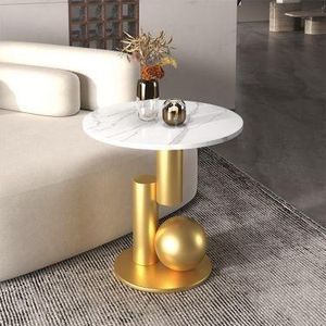 Little-Ball golden side stool