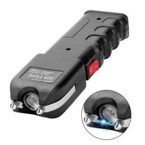 928 Type Professional Self-Defense Torch – High-Voltage Electric Shock Flashlight with Ultra-Bright LED & Anti-Snatched Side Strips