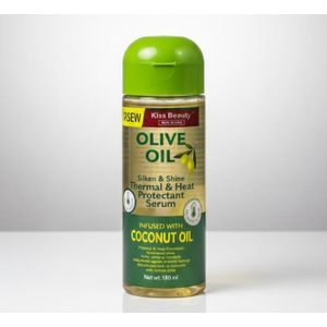 Kiss Beauty Olive Oil Thermal & Heat Protectant Serum
