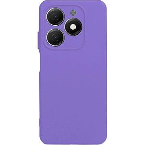 Soft Silicone Slim Fit Cover Anti-Scratch Shockproof Case for Tecno Spark Go 2024 - Purple