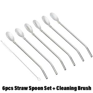 6 PCS Straws Replacement with 6PCS Funny Straw Cover Caps have