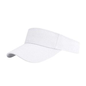 Classic White Visor Cap