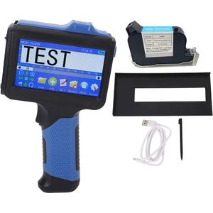 Handheld Inkjet printer for marking and branding Batch numbers, expiry date, company logos on materials such as plastic bags, metallic surfaces
