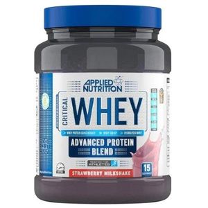 APPLIED NUTRITION GF WHEY PROTEIN STRAWBERRY MILKSHAKE 15S 450G