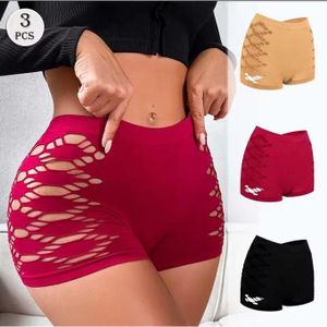 3PCs Hottest Hips Patterned Spandex Ladies Panties Women Hotpants(Hips 40-46inc)