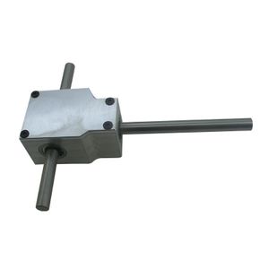 Right Angle Reversing Gearbox Small Steering Gear 90 Degree Ratio 1:1 Bevel  Gear