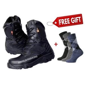 Delta MILITARY DESERT/HIKING BOOT + FREE PAIR OF SOCKS