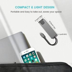 Hub 5 In 1 Type C Converter  To HDMI +USB