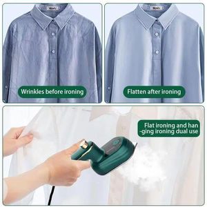 Professional Portable travel iron box -Titanium Flat Iron Electronic Travel Foldable Iron Steamer Machine Custom Mini Steam Iron Clothes Electric