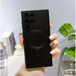 Samsung Galaxy S24 Ultra Back Cover Soft Black Phone Case/ Cover with Camera Protection