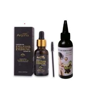 Argana  Eyelash & Eyebrow Growth Oil with Hair Growth Serum 30ml