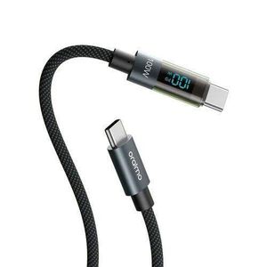 Oraimo DigiLine 100W USB-C to USB-C Fast Charging Cable with LED Display 1.2M 