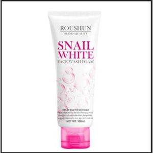 ROSHUN Roushun Snail White Face Wash Foam Facial Cleanser