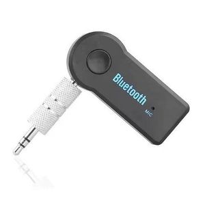 Wireless Bluetooth Mini Car adapter Kit 3.5mm audio speaker AUX receiver Wireless 5.0 Blue tooth transmitter Stereo Music Hands-free Home Car Bluetooth 5.0 Audio Jack Adapter