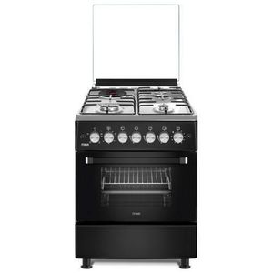     Mika Series MST58U31E3BLEM - 58 cm x 58 cm, 3 Gas Jet Burners + 1 RAPID Hot Plate, Electric Oven Standing Cooker