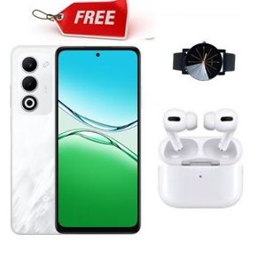 Oppo  A5,4G,6.67"8GB RAM +256GB ROM, 45W SUPERVOOC,IP65,6000mAh (Dual Sim)