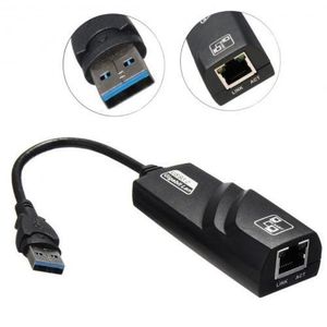 USB 3.0 SPEED TO RJ 45 External Network Card LAN Adapter 10/100/1000 Mbps