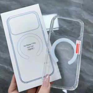 Clear Transparent magsafe case for Iphone 17 pro