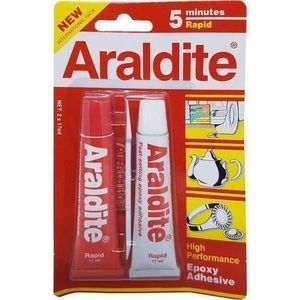 Classic Araldite Glue Epoxy Adhesive Multipurpose Sealant Bonding Agent Clear