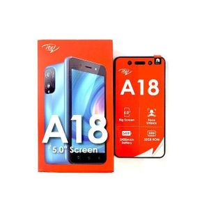 Itel A18, 5.0" Display, 32GB ROM +1GB RAM (Dual Sim) 2400mAh -