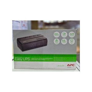 Aps Apc Easy UPS 650VA,AVR, Universal outlet The-650VA is the best value UPS with Battery Backup & Surge protection for Electronics and Computers