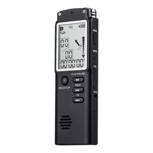 8GB Digital Dictaphone Recorder with USB Charging for Everyday Use