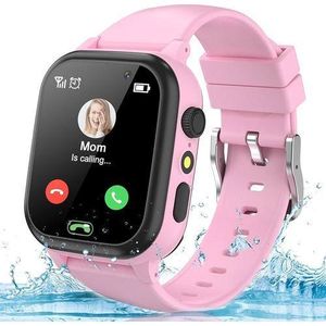 Smart 2030  Kids Smart Watch GPS Tracker, Sim Card,receive Call,SOSCamera, gift set _Pink
