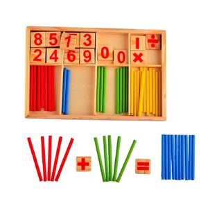 Number Matching Game for Kids – Wooden Montessori Math Learning Board 3+ 