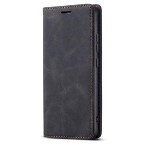 Wallet Black Retro Leather All-Round Protection Flip Cover Case For Tecno Camon 30 Pro