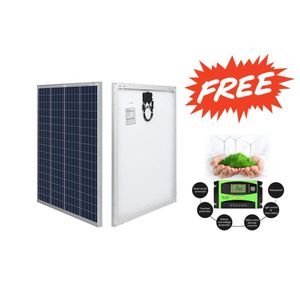 Solarmax  30Watts Solar Panel Monocrystalline Solar Panel + Free 10A Solar Charge Controller 
