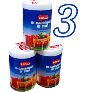 Zesta Bıcarbonate Of/Bakıng Soda 3 Packa nk