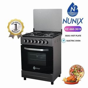 Nunix 60×60 3+1 Free Standing Cooker with Electric oven