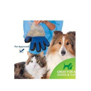 Dog Grooming Gloves For Cats And Dogs, Soft TPR Silicone Rubber Pet With Comfortable Handle For Cleaning Dirty Paws Deshedding, Massaging, Glove, For Horse, Rabbit