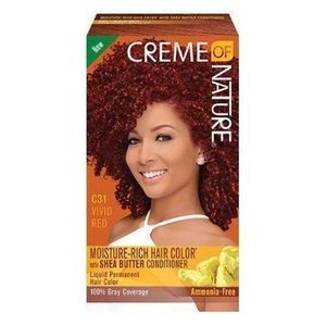 Creme Of Nature  Moisture-Rich Hair Color With Shea Butter Conditioner C31 VIVID RED