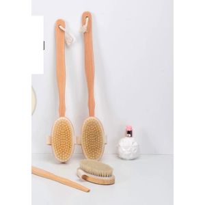 Natural Bamboo Body Brush Collection