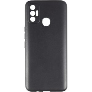 Black Soft Silicone Back Cover Case for Tecno Spark 7 Pro– Slim, Shockproof & Anti-Slip Protection