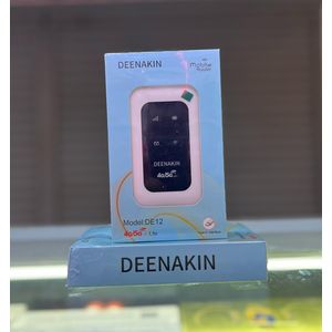 Advanced DEENAKIN 4G Mobile Mi-Fi (Portable) DE12 - Ultra-Fast 150Mbps Wireless Hotspot With 3000mAh Battery & Multi-Device Support