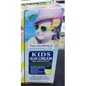 Fruit Of The Wokali professional care  kids sun sun cream