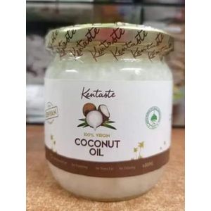 Pure Organic Cold-Pressed Coconut Oil – 100% Natural Multi-Purpose Oil for Hair, Skin, Cooking & Massage - Rich in Vitamin E, Antioxidants & Healthy Fats -  Moisturizing & Nourishing Oil