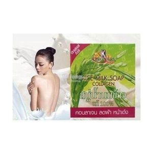 K. Brothers K. Brothers' Rice Milk with Collagen Facial Soap For deep Cleansing ,Even Tone