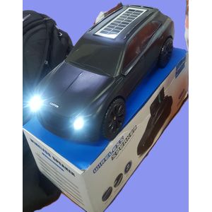 Caston Luxury Car-Shaped Bluetooth Wireless Speaker with Inbuilt Solar Panel – Powerful Sound