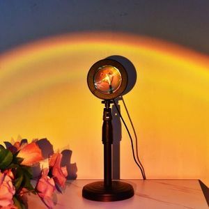 USB Powered Remote Control 20-Color Sunset Lamp/Projector Night Light