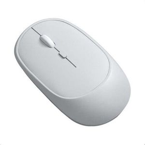 Wireless  Bluetooth + 2.4G Dual-mode Rechargeable Optical Mouse - (White)