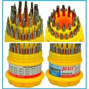 Jackly Jakemy 31-Piece Professional Magnetic Screwdriver Kit JK-6036A for PC and Phone