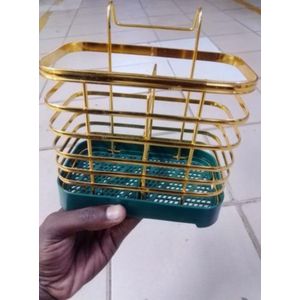 Golden cutlery organizer 