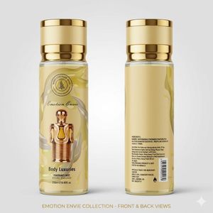 Body Luxuries Emotion Envie 250ml Long Lasting Body Fragrance Mist, Refreshing Perfume Spray