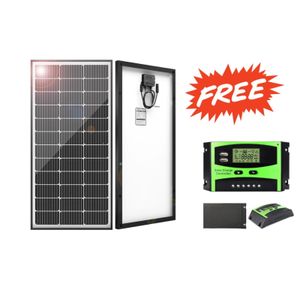 Powermate  250W Solar Panel + Free 10A Solar Charge Controller 